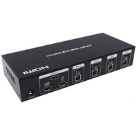 KVM401 – 4-way HDMI + USB KVM Switch