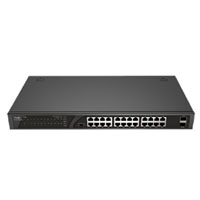 ES126G-LP-L - Unmanaged Switch, 24 x10/100/1000BASE-T ports