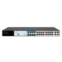 IES-124-P –24-Port PoE Switch with 2 Uplink