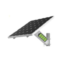 SCP-12050 - 120W Solar Panel + 50AH LiFePo4 Battery + 10A PWM